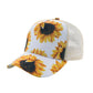 Ponytail Hat with Criss Cross Back Patterns