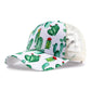 Ponytail Hat with Criss Cross Back Patterns