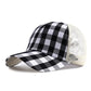Ponytail Hat with Criss Cross Back Patterns