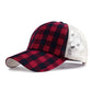 Ponytail Hat with Criss Cross Back Patterns