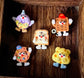 CUTE FOOD RESIN CHARM FLATBACKS