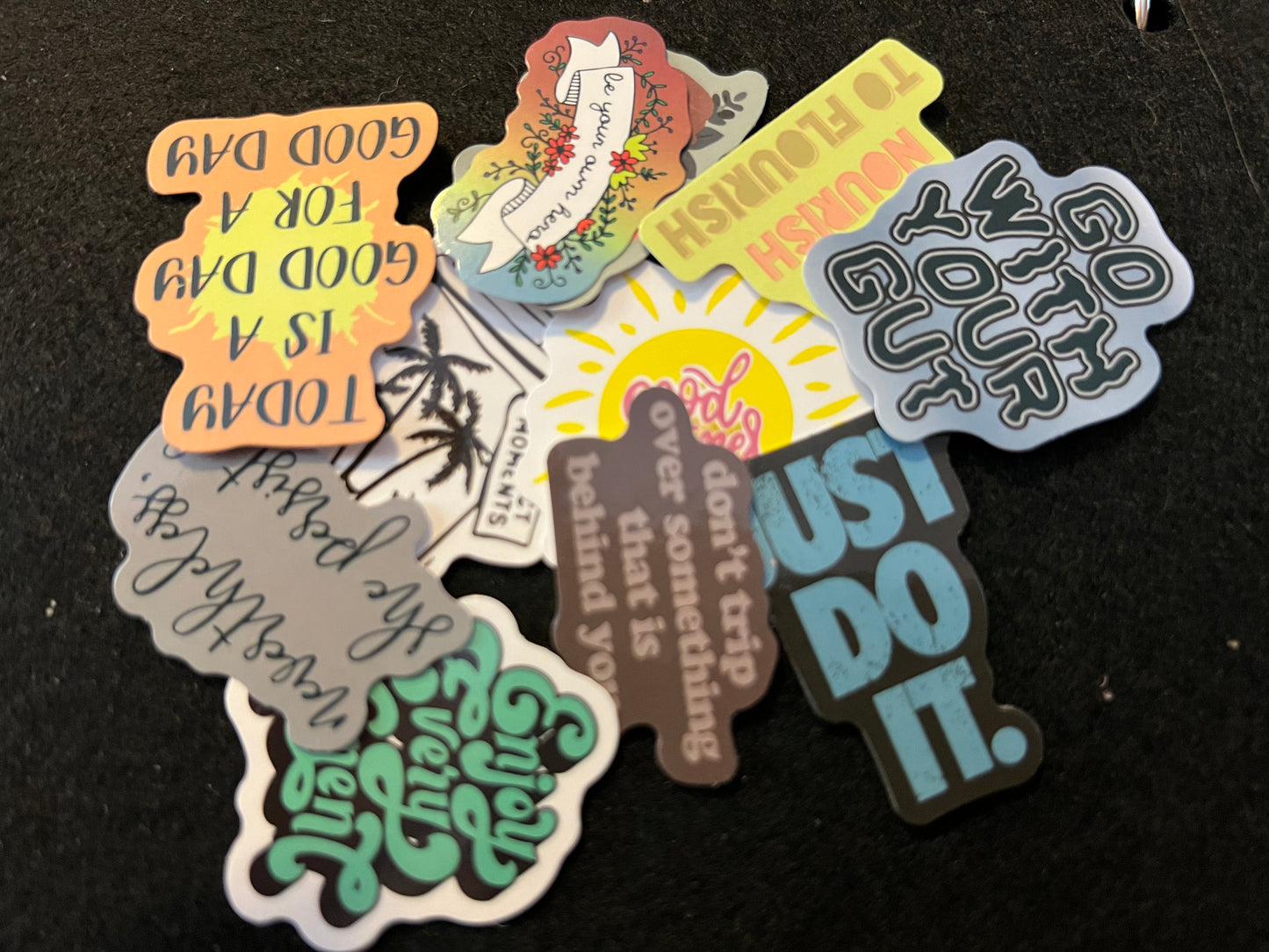 Stickers 10 To 15 With Each Order
