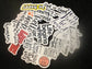 Stickers 10 To 15 With Each Order