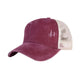 Ponytail Hat with Criss Cross Back Solids