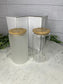 16oz CLEAR GLASS SUBLIMATION LIBBY CUP