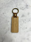 Wooden Keychains