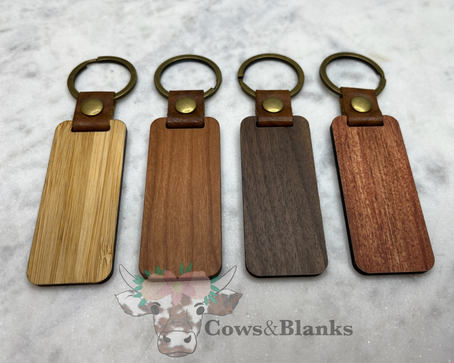 Wooden Keychains