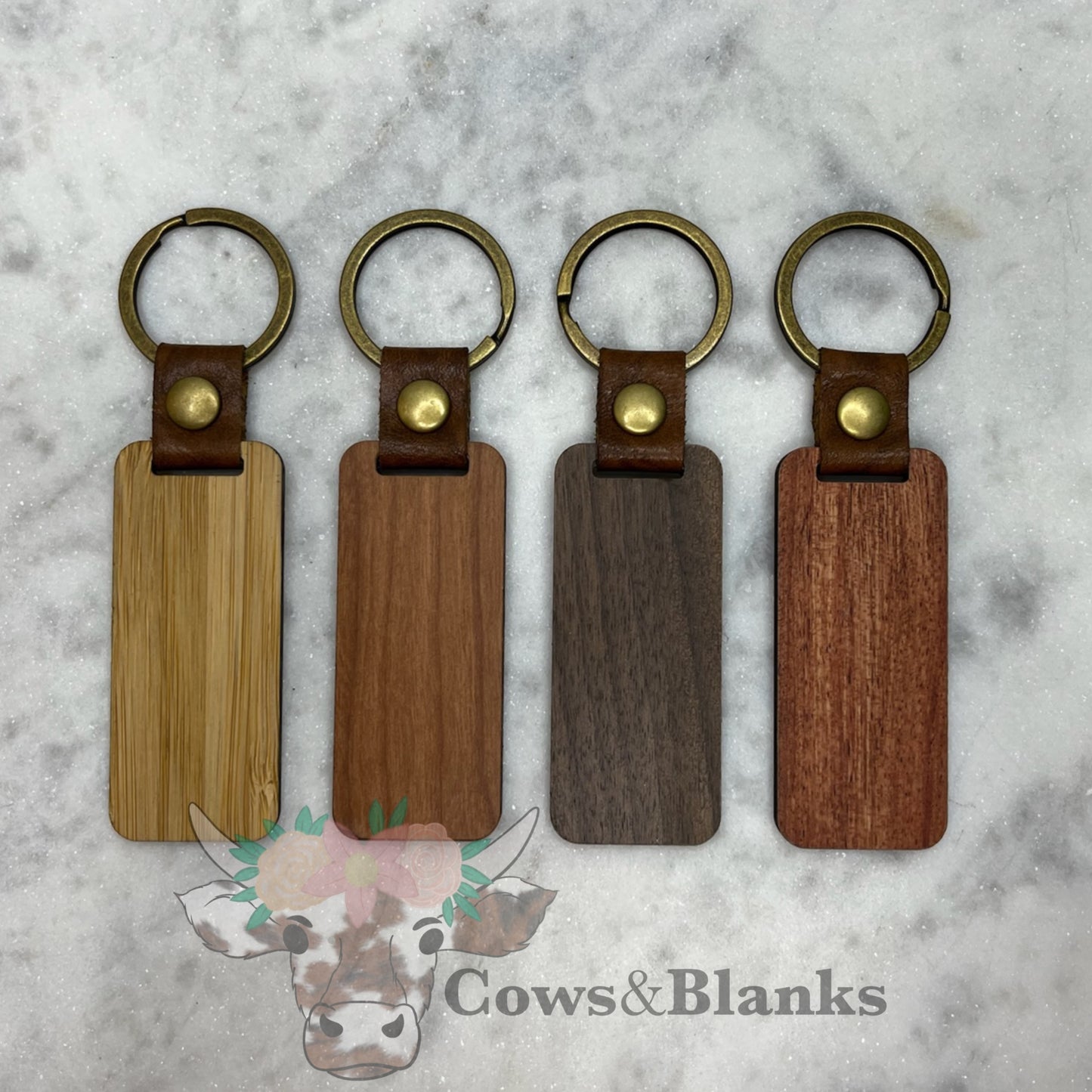 Wooden Keychains