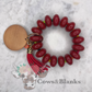 ABACUS COLORED BEADS WOODEN WRISTLET BRACELET KEYCHAIN  WITH WOODEN  DISC AND TASSEL