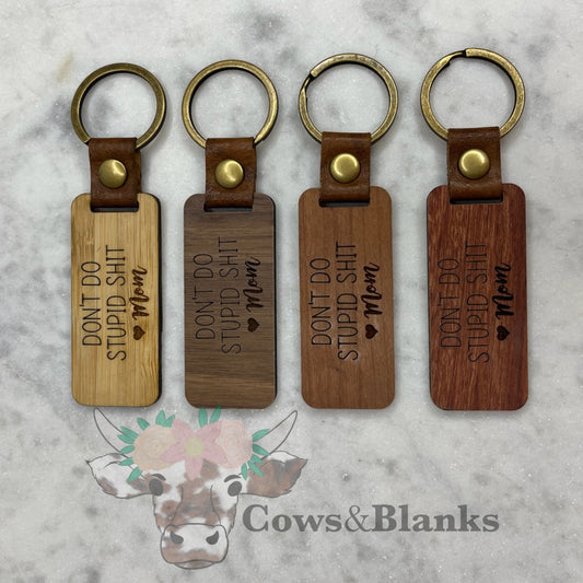 Wooden Keychains