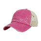 Ponytail Hat with Criss Cross Back Solids